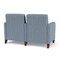 Lesro Siena 2 Seat Tandem Seating, Walnut, RS RainSong Back, MD Titan Seat, RS RainSong Panels SN2103 - alternate 2
